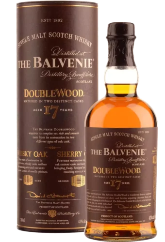 BALVENIE 17Y DOUBLE WOOD 43% 0,7L