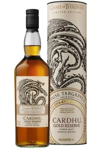 GAME OF THRONES CARDHU GOLD RESERVE TARGARYEN 40% 0,7L