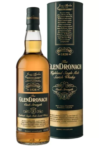 GLENDRONACH BATCH 8 CASK STRENGTH 61% 0,7L